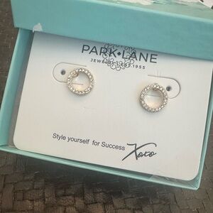 Park Lane Roo Gold Crystal Earrings